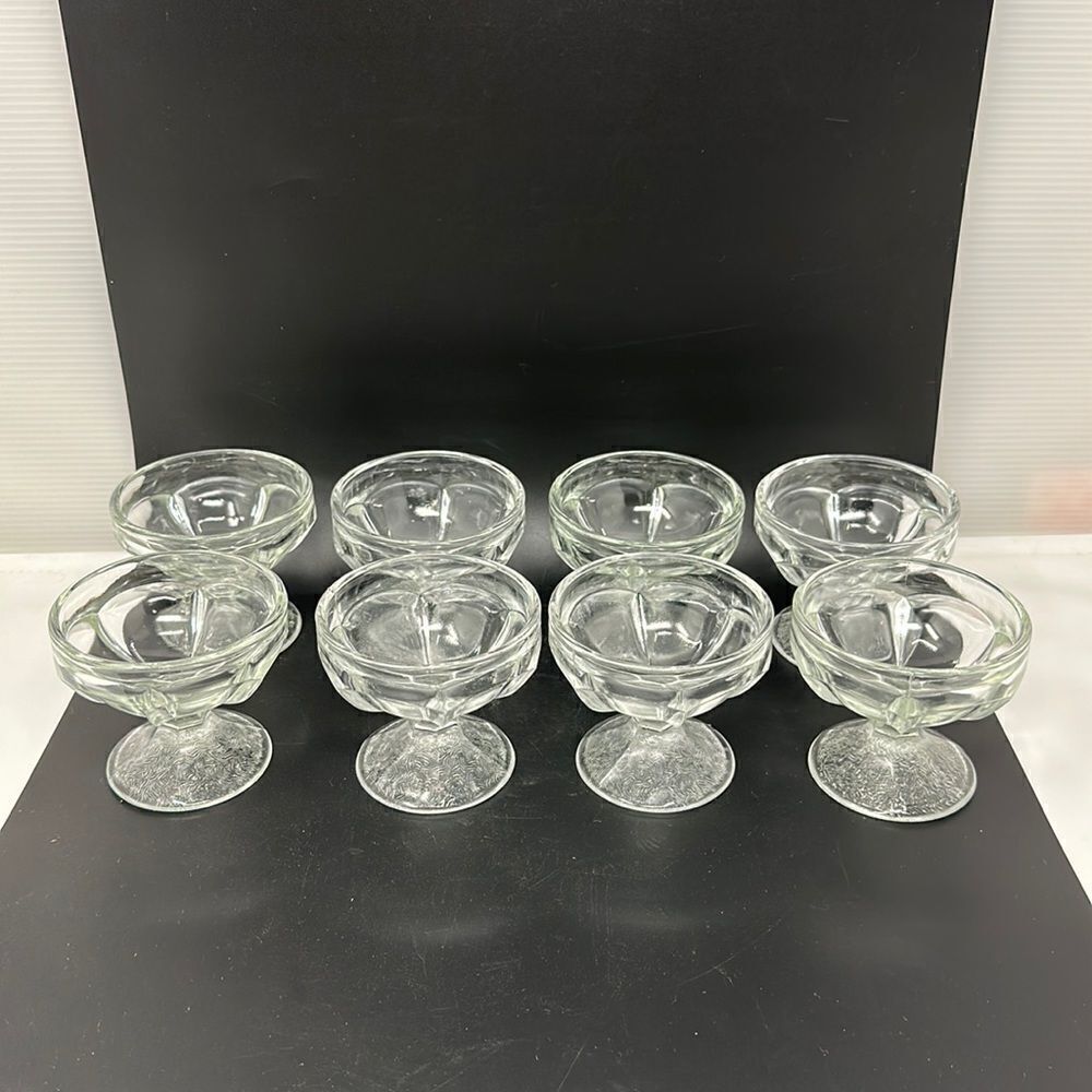 Vintage sorbet bowl x8